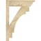 Ekena Millwork Merced Rough Sawn Traditional Outlooker, Douglas Fir, 6"W x 20"D x 28"H OUT06X20X28MRC01RDF - alternate 2